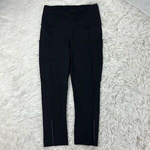 Lululemon Fast & Free Crop (19") Black